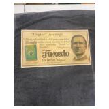 Hughie Jennings Baseball TUXEDO Tobacco Store Sign