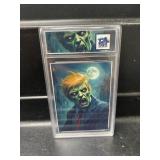 Donald Trump ZOMBIE TIME Slabbed Card