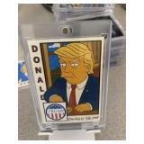 Donald Trump as a SIMPSON Card in MAG