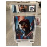 Michael Jordan Downtown Slabbed Art Card