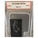 Babe Ruth Grip Photo Negative Card Graded 10