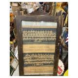 1955 Yankees & Brooklyn Dodgers Framed Champ Pics