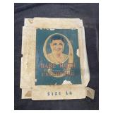 Vintage Babe Ruth Underwear Box Top!