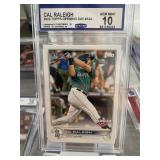 2022 Topps Opening Day Cal Raleigh Rookie Grade 10