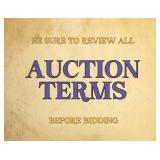 Please Read Simple Rules of Auction