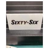 Vintage Phillips Sixty-Six Glass Plate Pump Insert