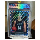 Tyran Stokes USA Chrome Rated Rookie Graded Gem 10