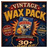 Wax Pack Vintage Mystery-Sealed-Unsearched