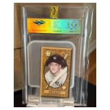 Mickey Mantle Remington Card-Babe Ruth Ad Back-10