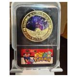POKEMON Mewtwo Gold Coin Slab
