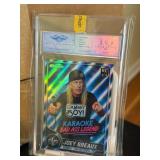 Joey Breaux Chrome Rookie Bad Ass Legend Gem 10
