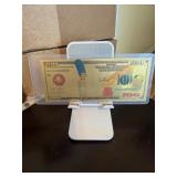 Marge Simpson Gold Bank Note $ BIll