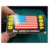Topps 1988 American Baseball Picture Cards In Box