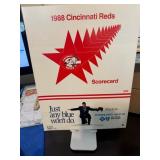 1988 Cincinnati Reds Score Card