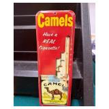 Camel Ciagrettes Porcelain Thermometer Sign