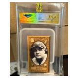 Babe Ruth Tobacco Card Graded Gem Mint 10