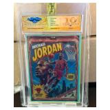 Michael Jordan Lunchbox Card Graded Gem 10