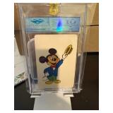 Mickey Mouse w/Top Hat WDP VTG Card Graded 10!!
