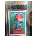 1986 GPK Garpage Pail Kids Turned on Tara Graded 9