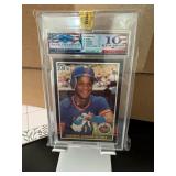 1985 Donruss Darryl Strawberry Graded Gem Mint 10