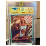 Sophie Cunningham White Bikini Card Graded Gem 10