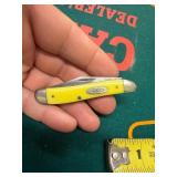 Case XX Smooth Yellow 2-Blade Pen Pocket Knife