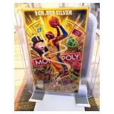 Kobe Bryant Monopoly1 Grain Silver Bar Card