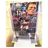 Tom Brady 1 Grain Silver Bar Card