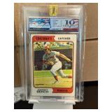 1974 Topps Johnny Bench Graded Gem Mint 10