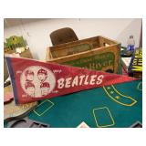 Beatles 1964 Original Mint NOS Pennant