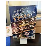 1982 New York Yankees Yearbook Includes Cards!