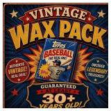 Wax Pack Vintage Mystery-Sealed-Unsearched