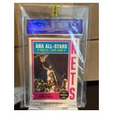1974-75 Julius Erving Graded Gem Mint 10- Dr. J