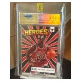 Michael Jordan Heroes Graded Gem Mint 10