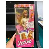 1986 Super Hair Barbie In Original Box