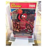 Michael Jordan Classic 1986 24 K Gold Leaf Card