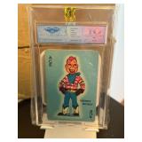 Vintage Howdy Doody Game Card Graded Gem 10