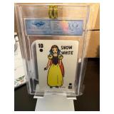 Disney Snow White Vintage WDP Card Graded 10