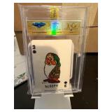 Disney Sleepy WDP Card Graded 10! WOW!