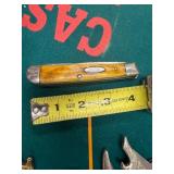 Case XX two-blade Trapper pocketknife BONE Handle