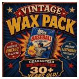 Wax Pack Vintage Mystery-Sealed-Unsearched
