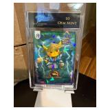 POKEMON Pikachu Mortal Kombat Card Graded Gem 10