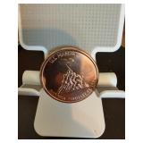 U.S. Marines One Copper Ounce Round Coin