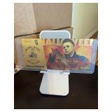 Michael Myers Halloween Gold Foil $100