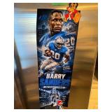 Barry Sanders Poster 24" x 8"