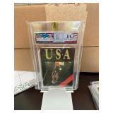 Michael Jordan USA Card Graded Gem Mint 10