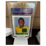 PELE Soccer Jersey Card Graded Gem Mint 10