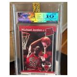 Michael Jordan Rated Rookie Graded Gem Mint 10