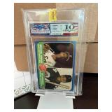 Michael Jordan Bo Jackson 86 Fleer Style Graded 10