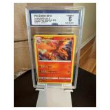 POKEMON 2019 Charizard Holo Graded EXMT 6